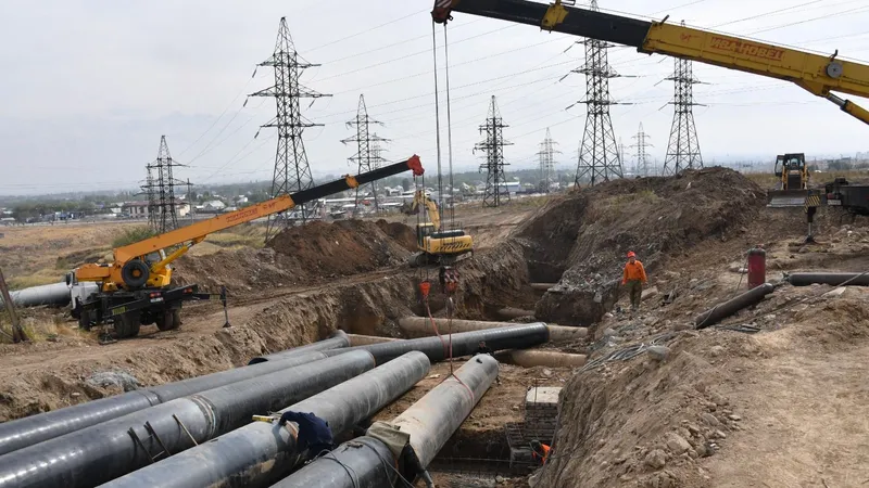 Биыл Алматыда 260 шақырым су құбыры желісі салынып, қайта жаңғыртылады