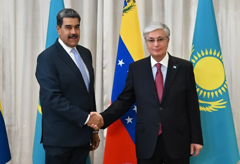 Тоқаев Николас Мадуромен кездесті