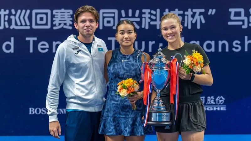Қазақстандық теннисші Қытайдағы турнирде топ жарды