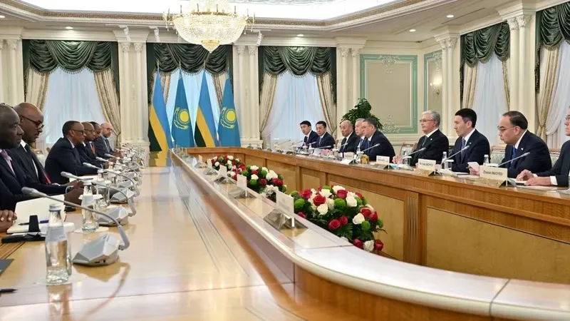 Қазақстан мен Руанда сауда және ақпараттық технологиялар саласындағы әріптестікті дамытуға келісті