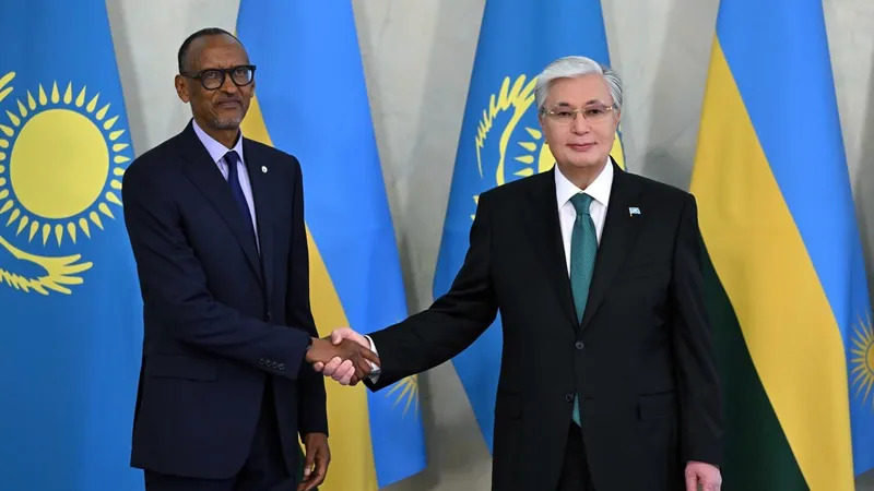 Мемлекет басшысы Руанда Президенті Поль Кагамемен келіссөз жүргізді