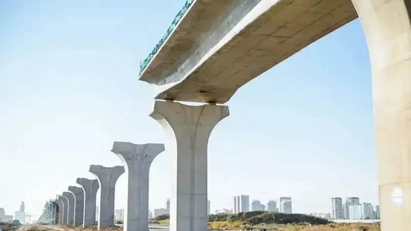 Астанада LRT құрылыс алаңында өрт болды