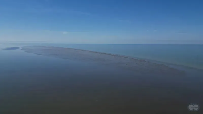 Каспий теңізінде жаңа арал пайда болды