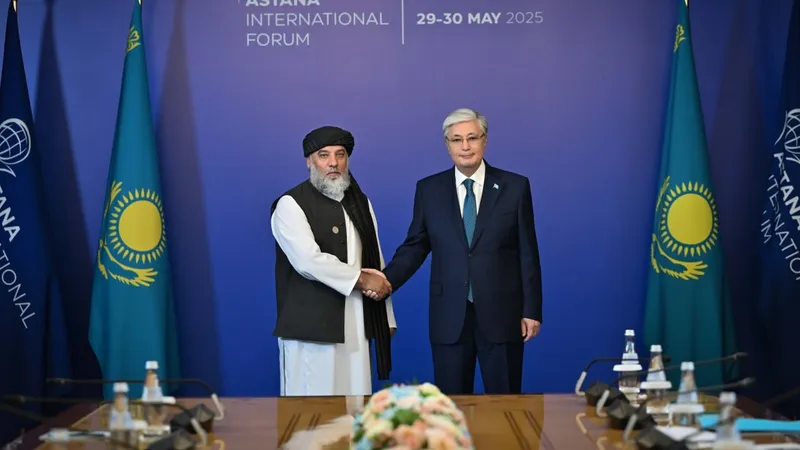 Мемлекет басшысы Ауғанстан өнеркәсіп және сауда министрін қабылдады