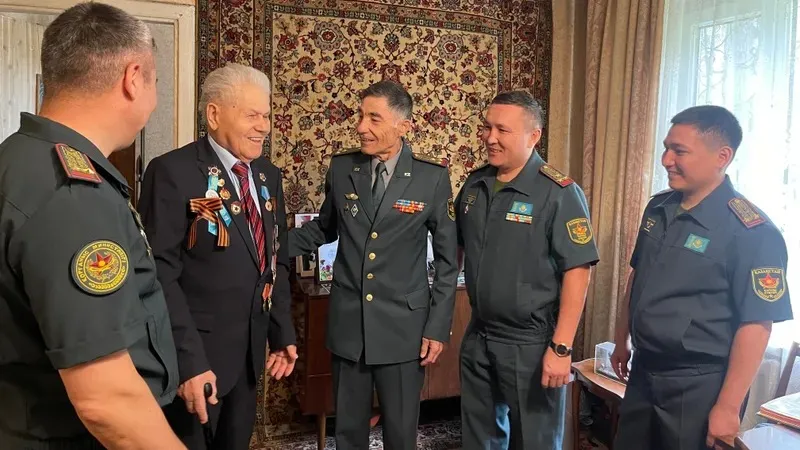 Алматыда ҰОС ардагері 100 жасқа толды