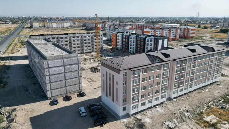 Таразда қазақстандағы ең үлкен шағынаудандардың бірі "Ұлы Дала" аумағында заманауи ірі жобалар жүзеге асуда