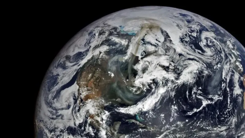 Жердегі орман өртінің түтіні ғарыштан байқалды