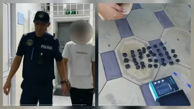 Түркістан облысының полицейлері күдіктіні мефедронмен ұстады, сурет - Zakon.kz жаңалық 12.06.2025 18:11