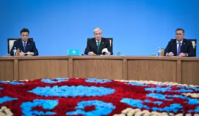 Тоқаев Қытайға Каспийдегі "Құрық" портында жүк терминалын бірігіп салуды ұсынды, сурет - Zakon.kz жаңалық 17.06.2025 17:22