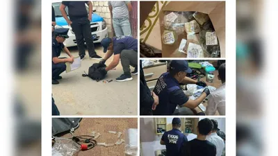 Маңғыстау облысының Мұнайлы ауданында өткен "Қарасора" жедел-іздестіру іс-шарасы барысында тұрғын үйлердің бірінің ауласынан және ішінен есірткі заттары анықталды. , сурет - Zakon.kz жаңалық 20.06.2025 14:30