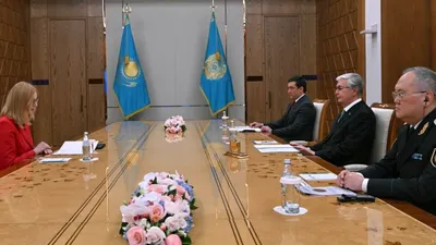 Тоқаев Қаржылық барлау бөлімшелері тобының төрағасымен ақшаны жылыстатуға қарсы күресті талқылады, сурет - Zakon.kz жаңалық 23.06.2025 14:28