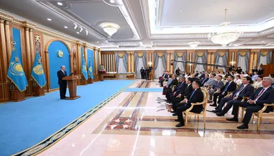 Тоқаев БАҚ саласы қызметкерлерін марапаттады, сурет - Zakon.kz жаңалық 24.06.2025 18:01