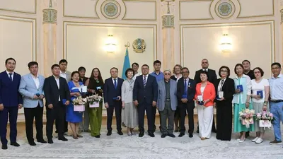 Алматыда БАҚ қызметкерлері марапатталды, сурет - Zakon.kz жаңалық 27.06.2025 10:31