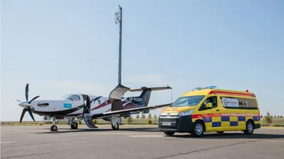 Медициналық авиация желісі шақыру орнына қанша уақытта жетеді - министрлік жауабы , сурет - Zakon.kz жаңалық 02.07.2025 14:24