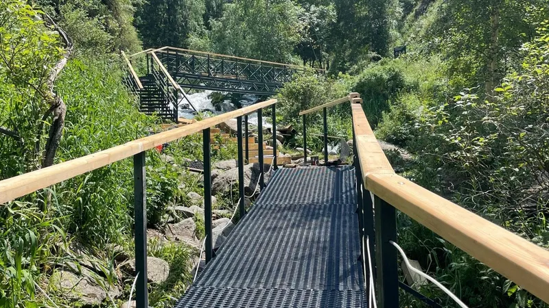 Алматыда "Алма-Арасан" радон бұлағына баратын маршрутты кешенді жаңғырту қолға алынды