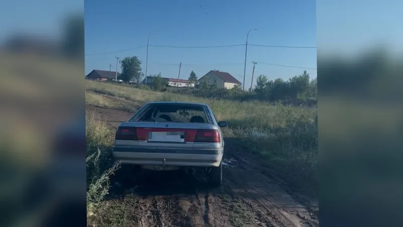 Көкшетауда өзгенің көлігін заңсыз айдап кеткен күдікті ұсталды