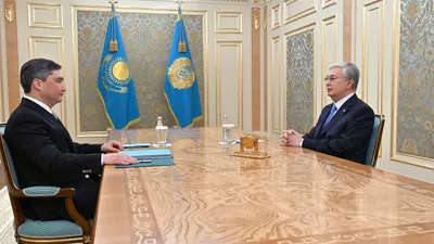 Қасым-Жомарт Тоқаевқа елімізде орнықты әлеуметтік-экономикалық дамуды қамтамасыз етуге бағытталған экономиканы әртараптандыру және құрылымдық жаңғырту бойынша қабылданып жатқан шаралар туралы есеп берілді., сурет - Zakon.kz жаңалық 03.07.2025 11:41