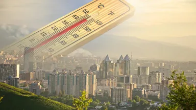 Алматыда аптап ыстық қашан басылады: бір аптаға арналған ауа райы болжамы, сурет - Zakon.kz жаңалық 04.07.2025 18:51