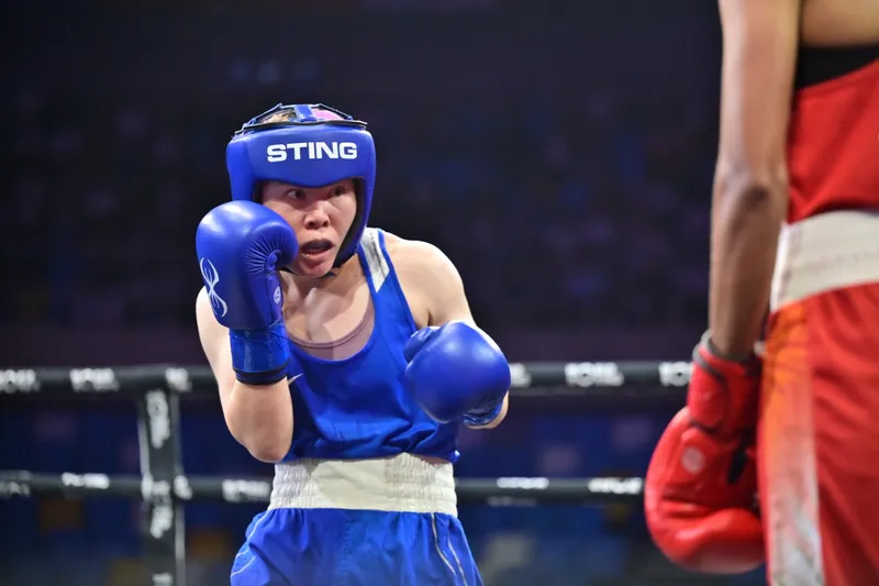 Бокстан Астанадағы Әлем кубогы: Айдана Забынбекова қола жүлдеге ие болды