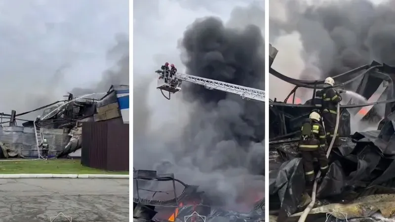 Павлодарда таңертең алапат өрт болды