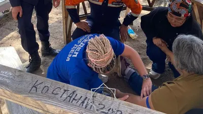 Көмек көрсету, Ақмола облысы, Бурабай ауданы, Бөлектау, әйел, құтқару, сурет - Zakon.kz жаңалық 09.07.2025 21:38