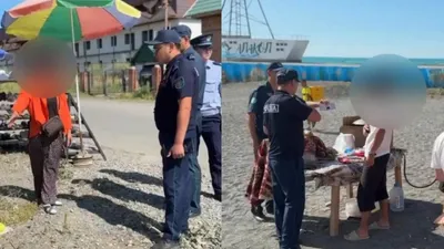 Рейд барысында ерекше назарды демалушыларға қызмет көрсететін жеке кәсіпкерлерге аударылды. Осы кәсіпкерлер – Алакөл жағалауындағы жайлы демалыстың бет-бейнесі саналады. , сурет - Zakon.kz жаңалық 10.07.2025 11:34