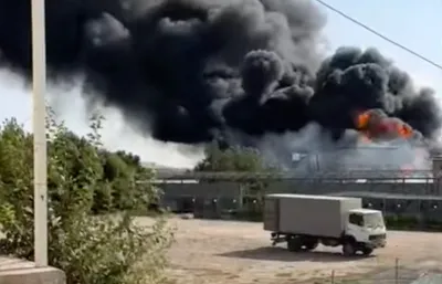 Түркістан облысындағы жарылыс: жанармай тасушы жансақтау бөлімінде жатыр, сурет - Zakon.kz жаңалық 10.07.2025 18:33