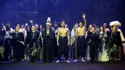 Алматының "Алатау" дәстүрлі өнер театры А.П. Чехов атындағы XVII Халықаралық театр фестивалінде "Мәмлүк. Сұлтан Бейбарыс" қойылымын сәтті сахналады., сурет - Zakon.kz жаңалық 14.07.2025 09:16