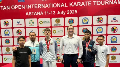 Kazakhstan Open 2025: ауыл балалары халықаралық аренада жарқырады, сурет - Zakon.kz жаңалық 15.07.2025 17:31