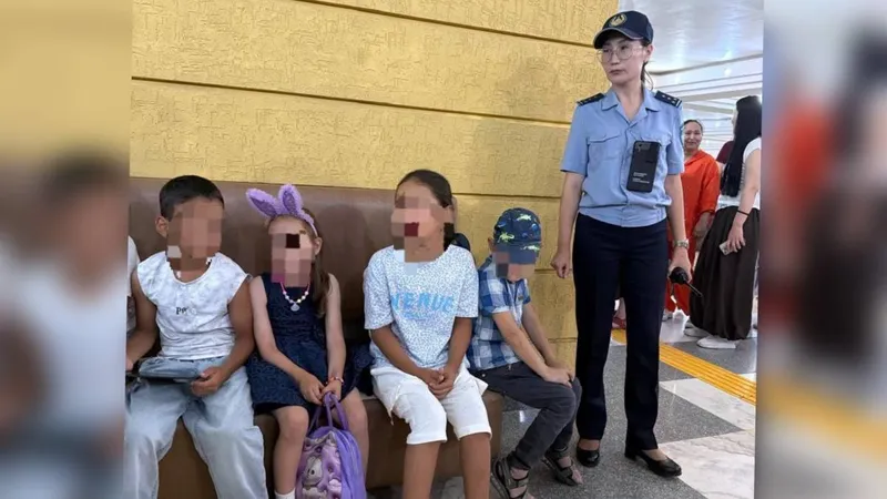 Теміртауда өткен концертте адасып кеткен 59 бала ата-анасына табысталды