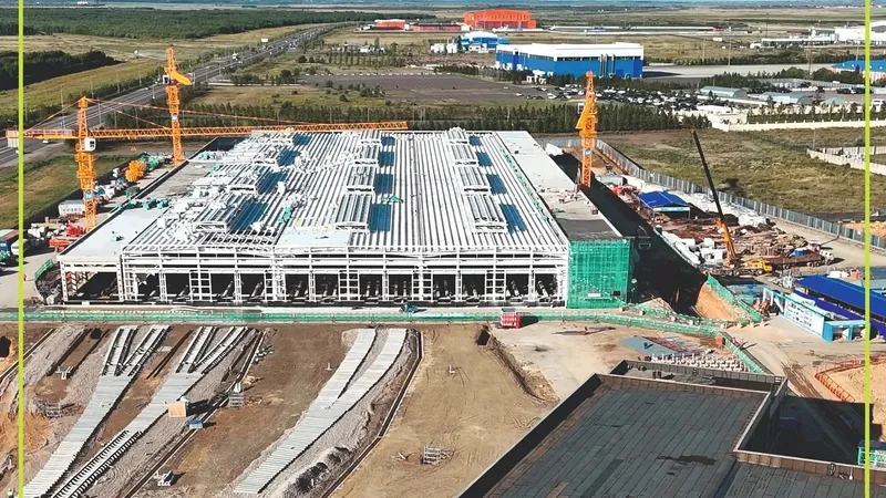 Астанадағы LRT: негізгі нысан құрылысы қай кезеңде