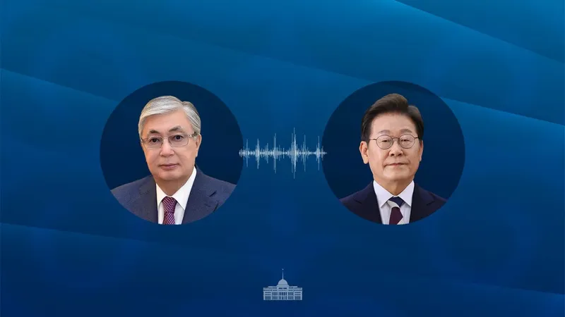 Мемлекет басшысы Корея Республикасының президентімен телефон арқылы сөйлесті