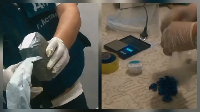 Астанада есірткі сақтау және таратумен айналысқан азаматтан 6 келі есірткі тәркіленді