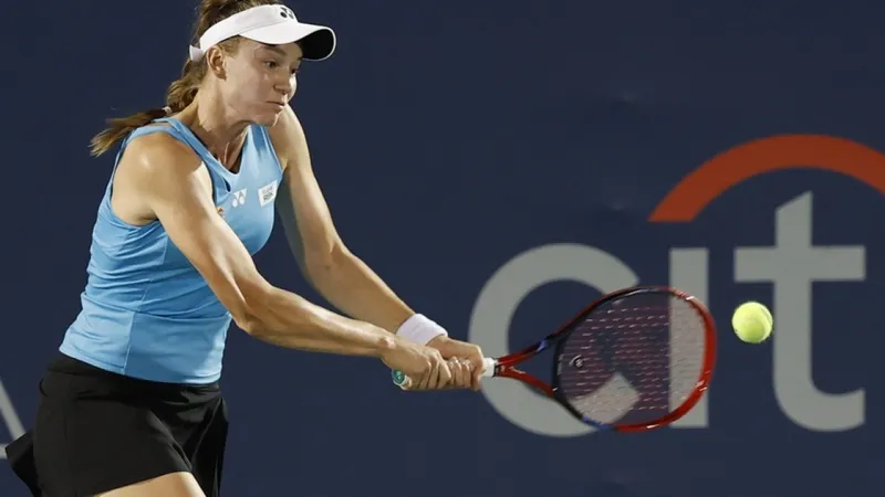 Елена Рыбакина Вашингтон турнирінің жартылай финалына жолдама алды