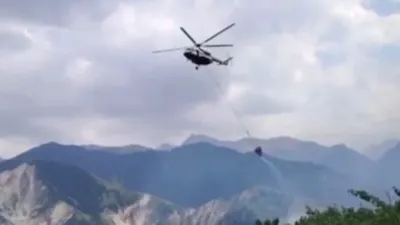 Ақсай шатқалындағы өрт: бағбандар үйлерін тастап кетуге мәжбүр болды, сурет - Zakon.kz жаңалық 27.07.2025 17:04