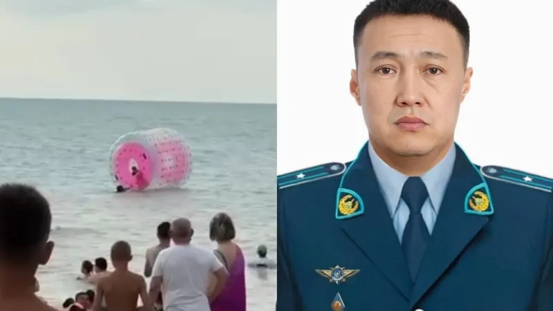 Алакөлде полиция қызметкері баланы құтқарып қалды