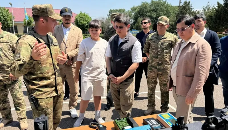 Қазақстандық әскери қызметшілер SARBAZ+ жобасының іске қосылуына дайындалып жатыр