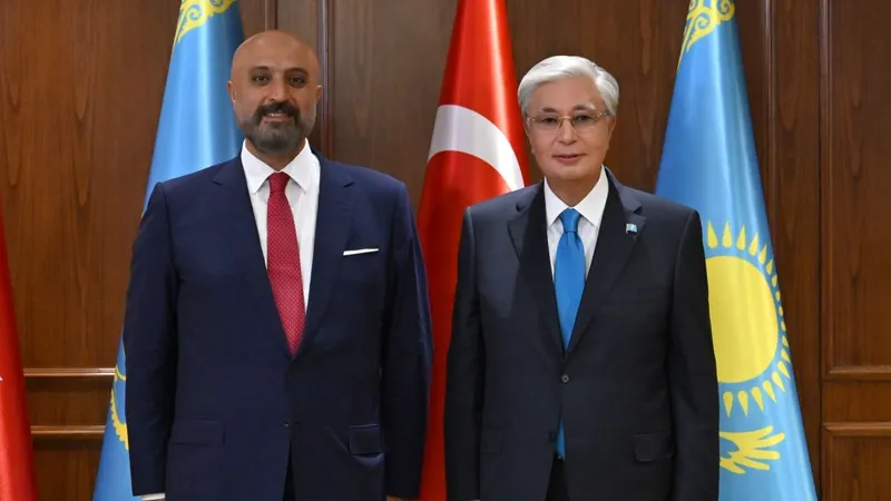 Мемлекет басшысы YDA Holding басқарма төрағасы Хусейн Арсланды қабылдады