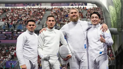 Қазақстан құрамасы, Семсерлесуден ӘЧ-2025, қола медаль  , сурет - Zakon.kz жаңалық 30.07.2025 17:50