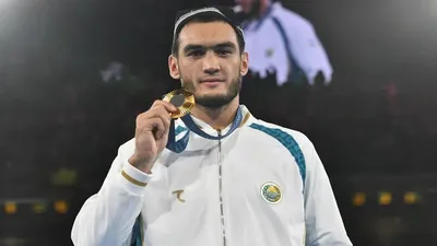 Өзбек боксшысы, 2024 жылғы Олимпиада чемпионы, Лазизбек Муллажонов, допинг , сурет - Zakon.kz жаңалық 30.07.2025 17:39