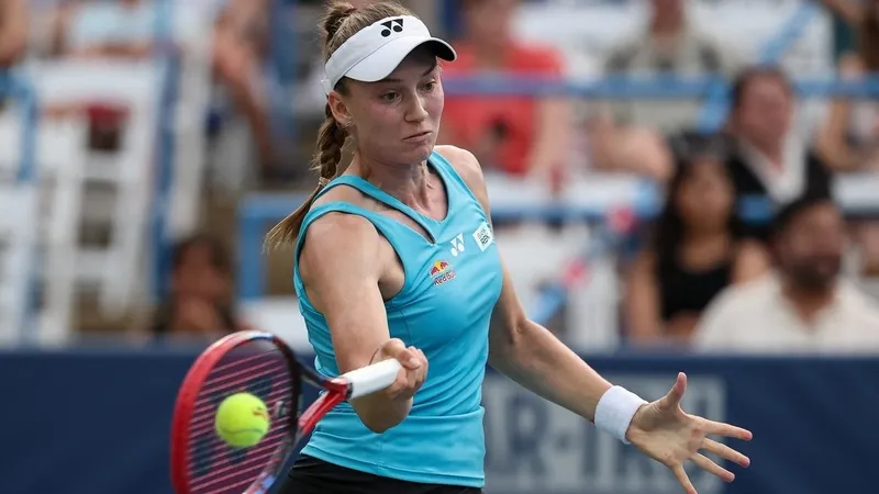 Елена Рыбакина Канадада өтіп жатқан теннис турнирінің төртінші айналымына шықты