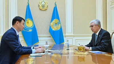Президент қабылдауы, Тоқаев, Алматы әкімі, Дархан Сатыбалды, сурет - Zakon.kz жаңалық 03.08.2025 17:00