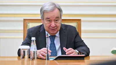 Антониу Гутерриш, Астана, ресми сапар, сурет - Zakon.kz жаңалық 03.08.2025 13:21