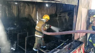 Өрт, Талдықорған, дөнерхана, газ баллоны, құтқарушылар, сурет - Zakon.kz жаңалық 06.08.2025 19:55