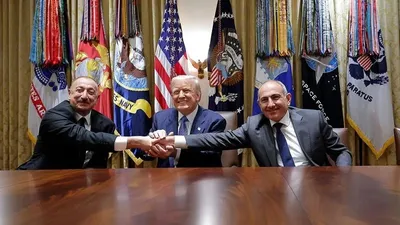 Келісім, Армения, Әзербайжан, декларация, Вашингтон, сурет - Zakon.kz жаңалық 11.08.2025 18:57