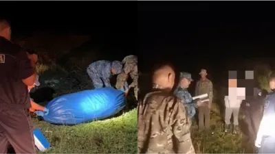 Жамбыл облысында полиция үш ер адамды қарасора жинап жүрген жерінен ұстады, сурет - Zakon.kz жаңалық 12.08.2025 17:20