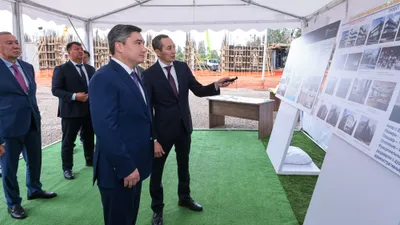 Бектенов, Шолпан-Ата, Қырғызстан, қазақстандық шипажайлар, құрылыс барысы , сурет - Zakon.kz жаңалық 14.08.2025 18:34