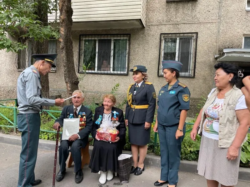 Алматыда ҰОС ардагерінің 100 жылдық мерейтойы аталып өтілді