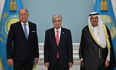 Тоқаев ISSF және ASC жетекшілерін қабылдады, сурет - Zakon.kz жаңалық 15.08.2025 18:27