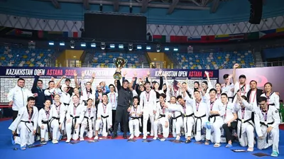 Қазақстан таеквондодан Kazakhstan Open рейтингтік турнирінде он алтын медаль жеңіп алды, сурет - Zakon.kz жаңалық 15.08.2025 15:23